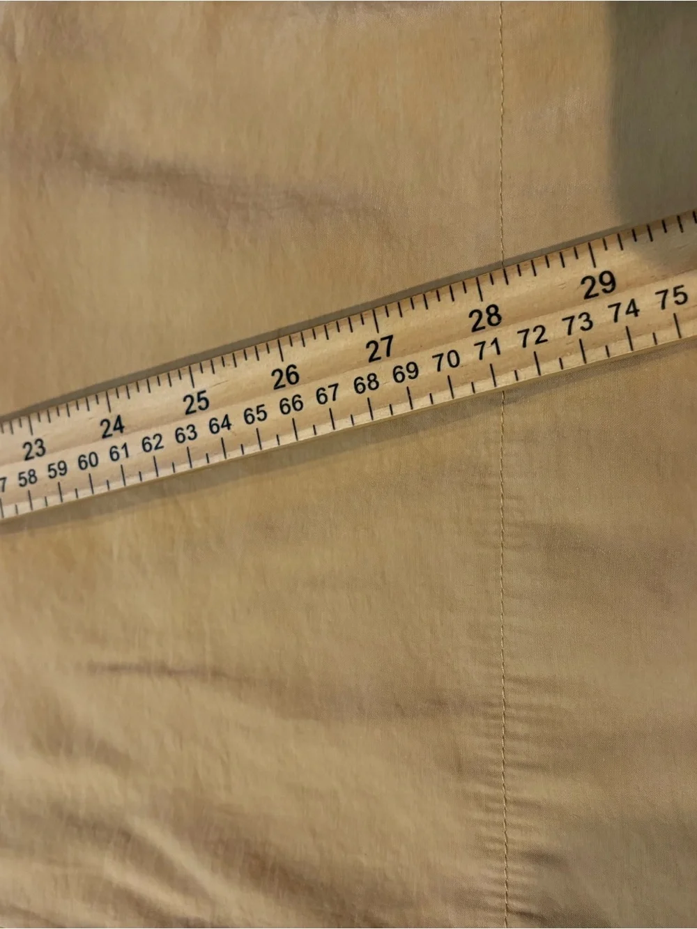 Madewell Beige Wide-Leg Elastic-Waist Pants size XS - Picture 9 of 10